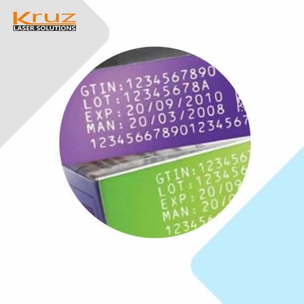 Electronics laser marking