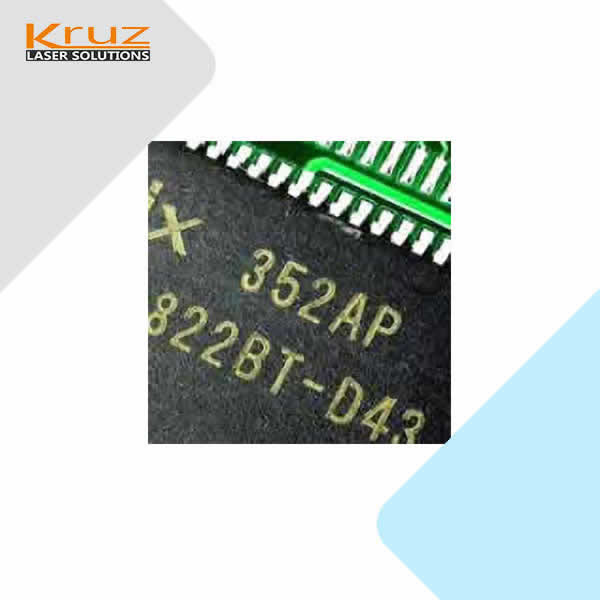 Electronics laser marking