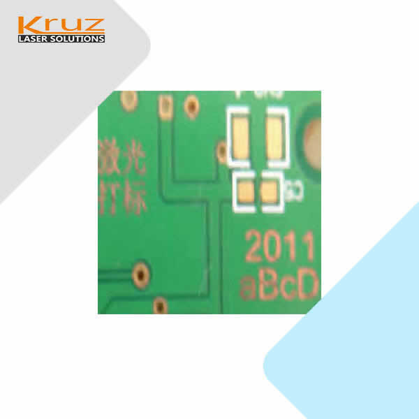 Electronics laser marking